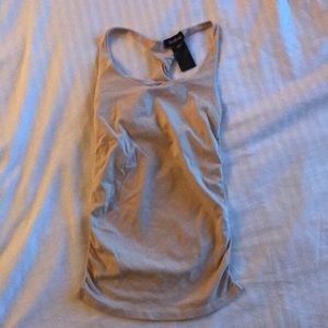 Twist Racer back tank with built in bra